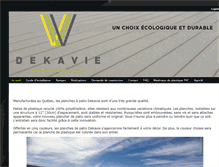 Tablet Screenshot of dekavie.com